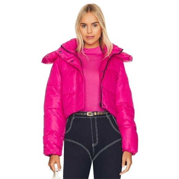 Unreal Fur Phaedra Jacket Pink Womens Size XL - Picture 1 of 16